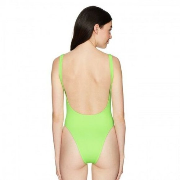 NWT Body Glove Swimsuit 1 one piece The look  Neon Green - Picture 2 of 2